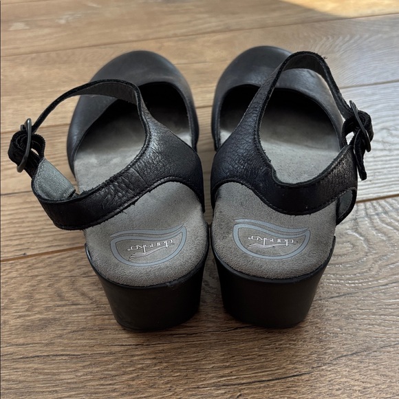 Dansko Sam Women's Black Soft Full Grain Leather Mary Jane Size 40 US 9.5/10 - Picture 4 of 10